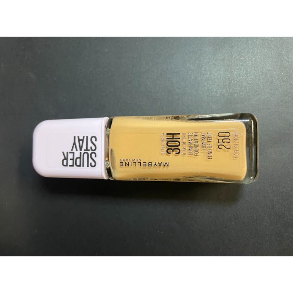 Maybelline New York Super Stay Lumi-Matte Liquid Foundation 250 1oz